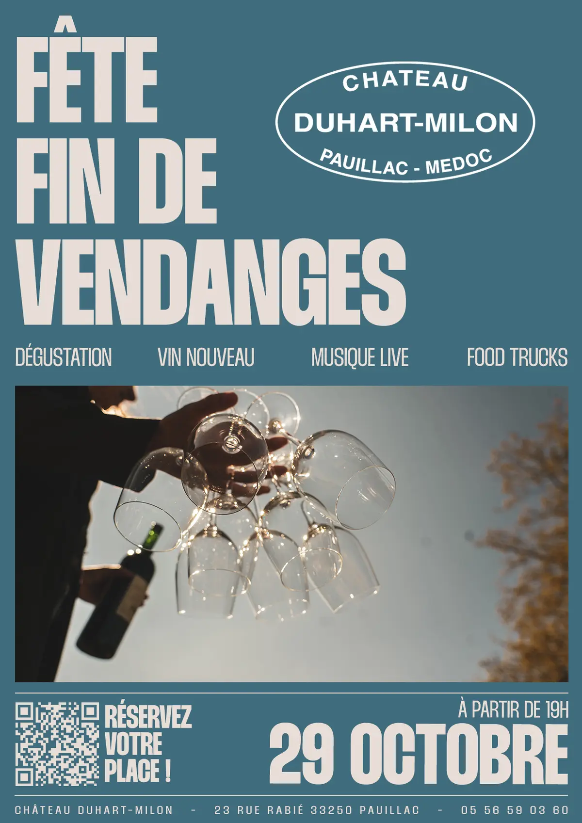 Fête de Fin de Vendanges au Château Duhart-Milon