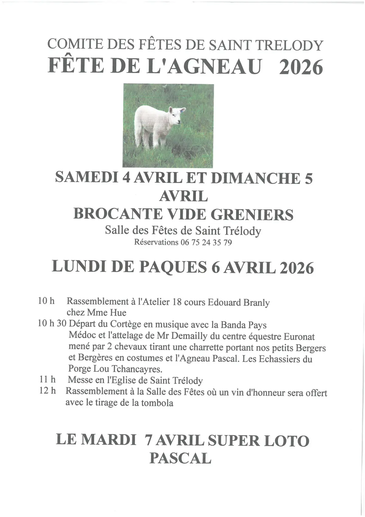 Fête de l'agneau de Lesparre