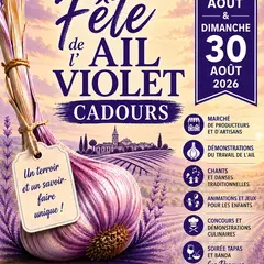 Fête De L'Ail Violet De Cadours