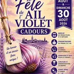Fête De L'Ail Violet De Cadours