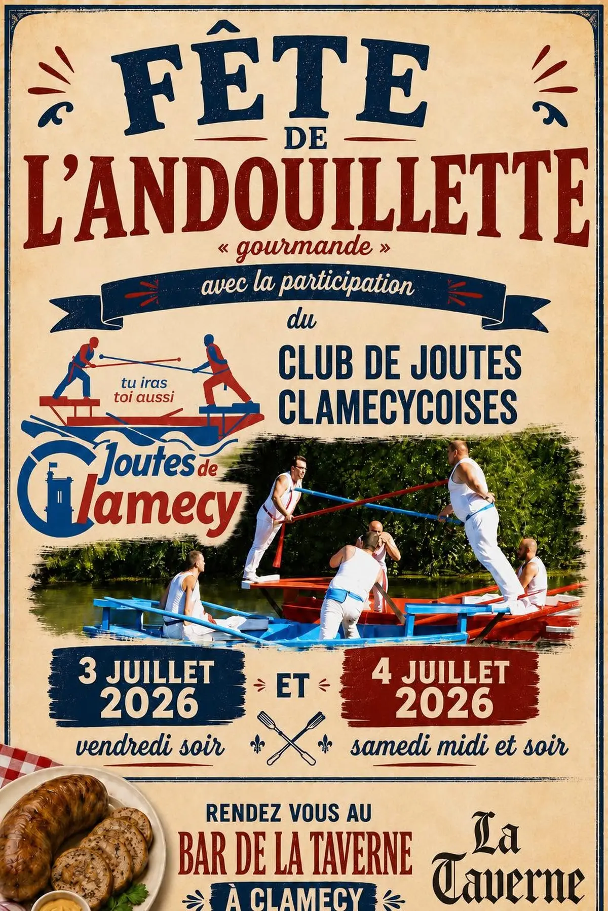 Fête de l'andouillette gourmande à La Taverne