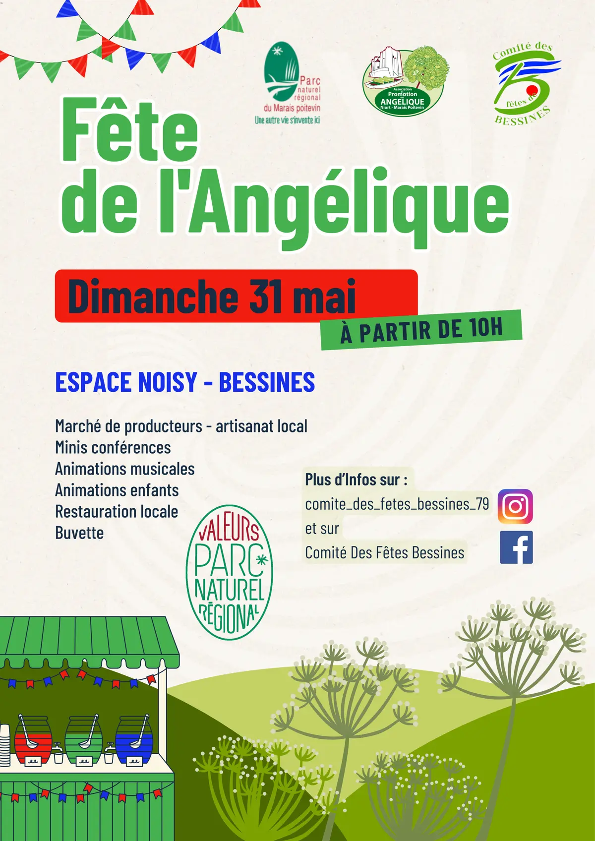 Fête de l'Angélique à Bessines