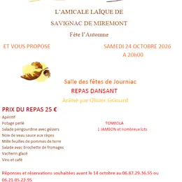 Fête de l'automne à Savignac de Miremont