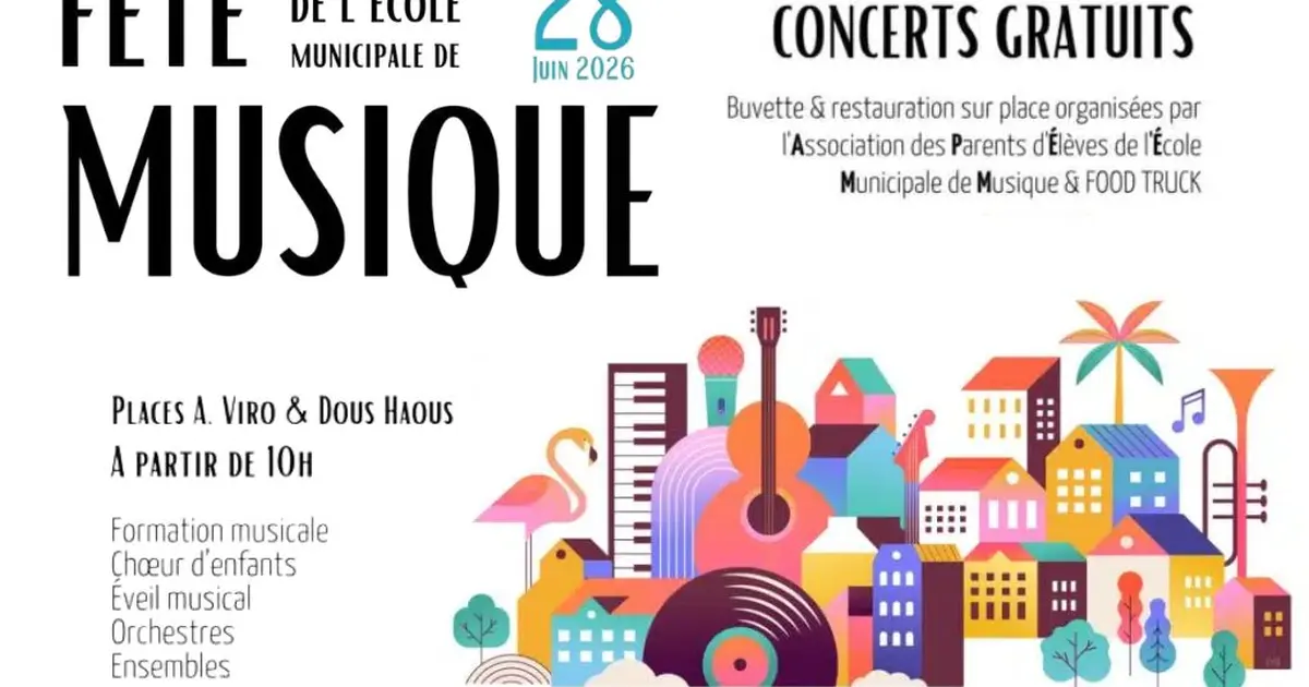 Fête de l'école municipale de musique