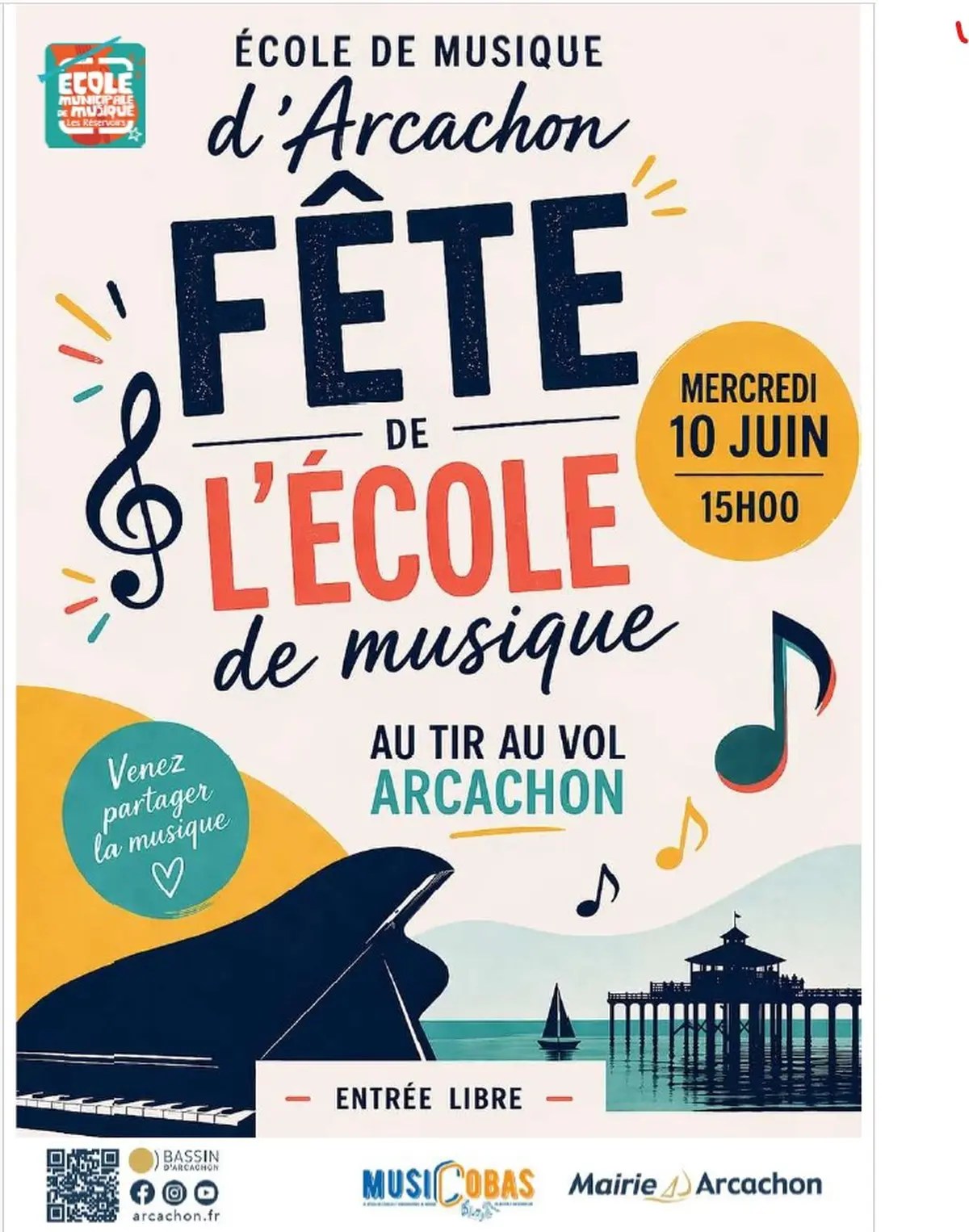 Fête de l’École Municipale de Musique d’Arcachon