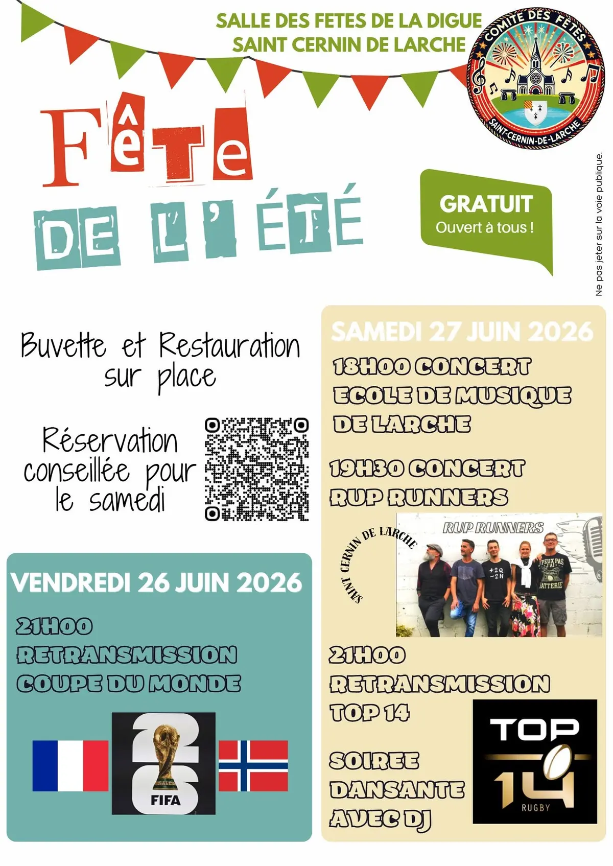 Fête de l'Eté à Saint Cernin de Larche