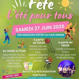 Fête de l'été pour tous à la Rochotte
