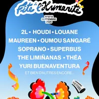 Les premiers noms de la Fête de l'Humanité 2026 DR