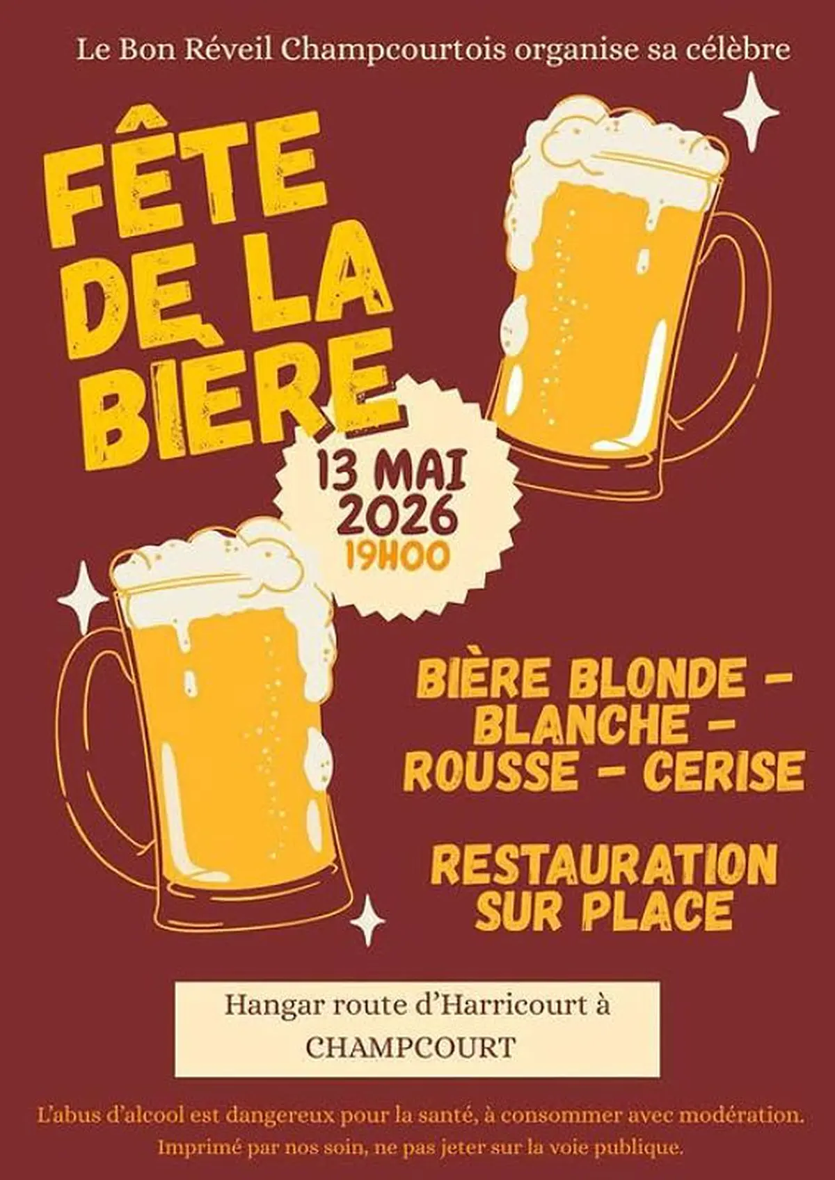 Fête de la bière à Champcourt