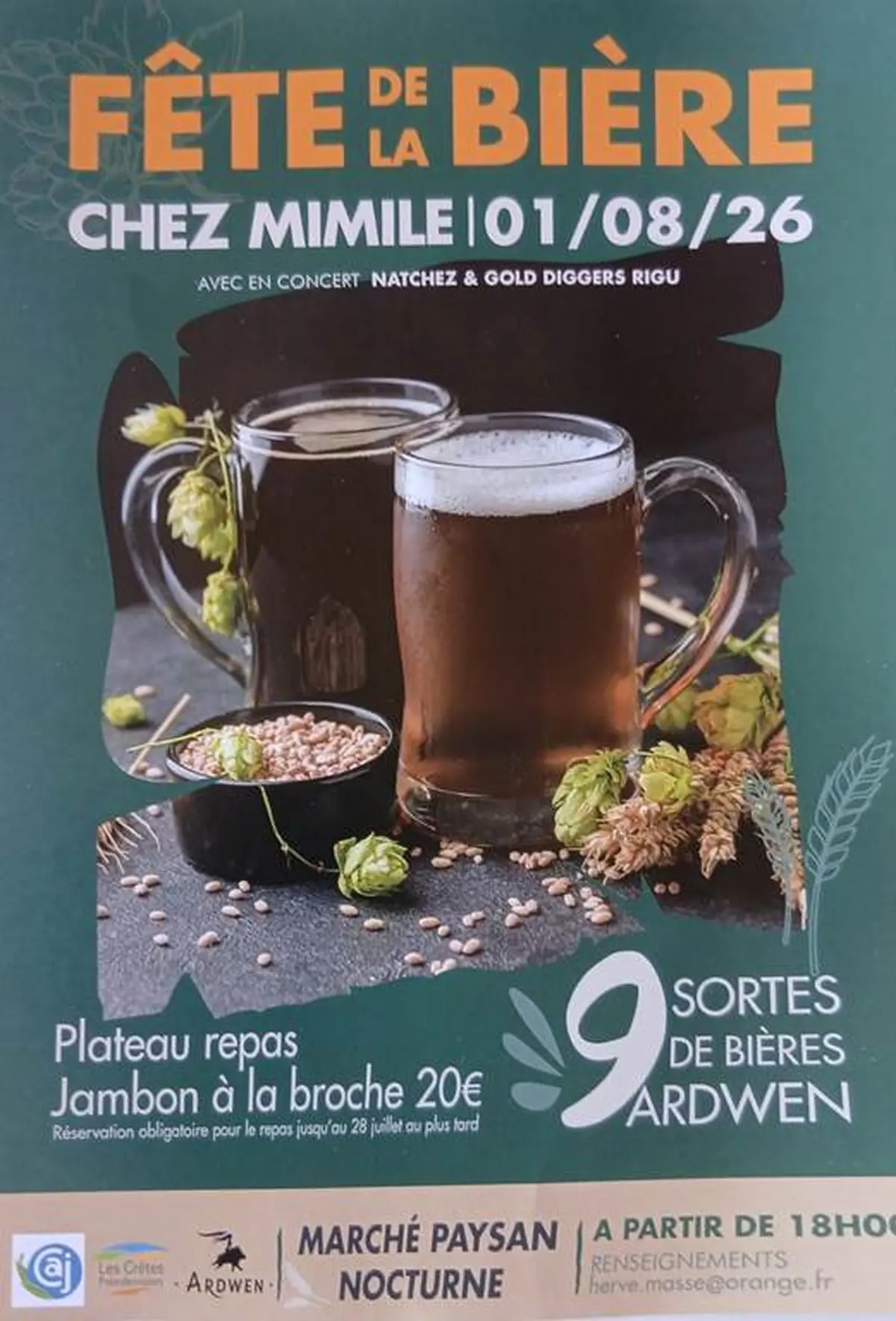 Fête de la bière chez Mimile