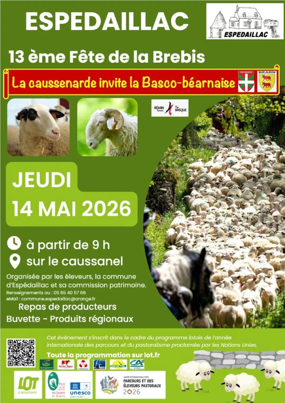 Fête de la brebis à Espédaillac