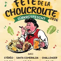Fête de la Choucroute à Krautergersheim 2026 : ouverture de la billetterie le 30 août DR