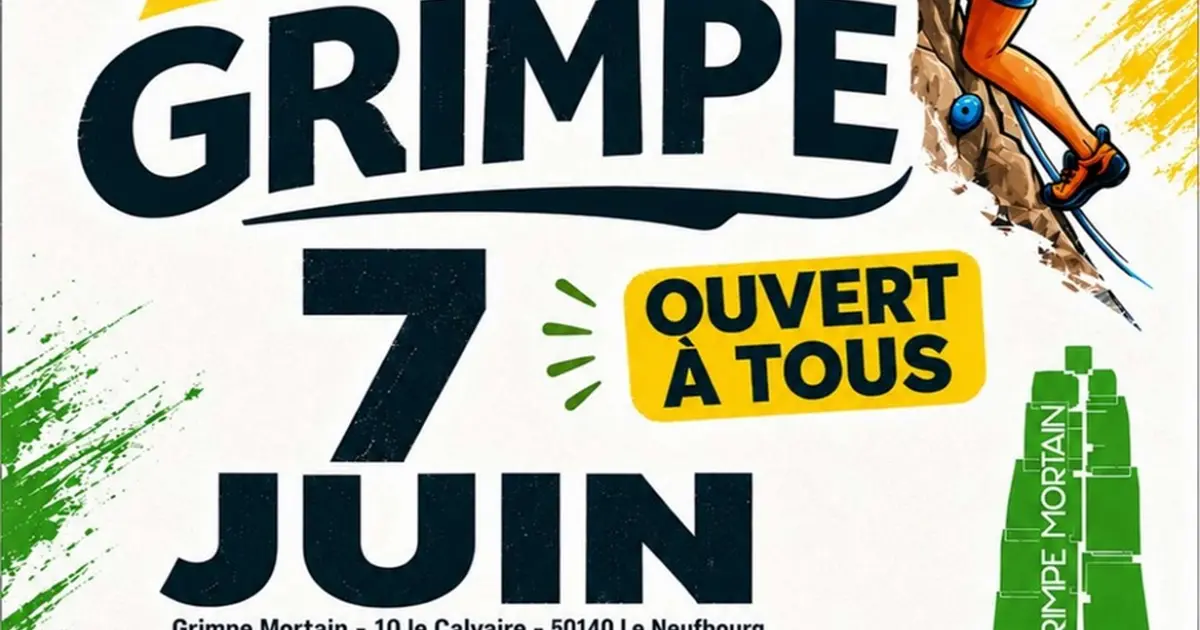 Fête de la grimpe