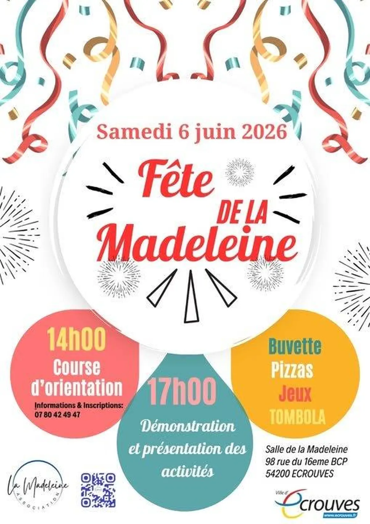 Fête de la Madeleine - Écrouves