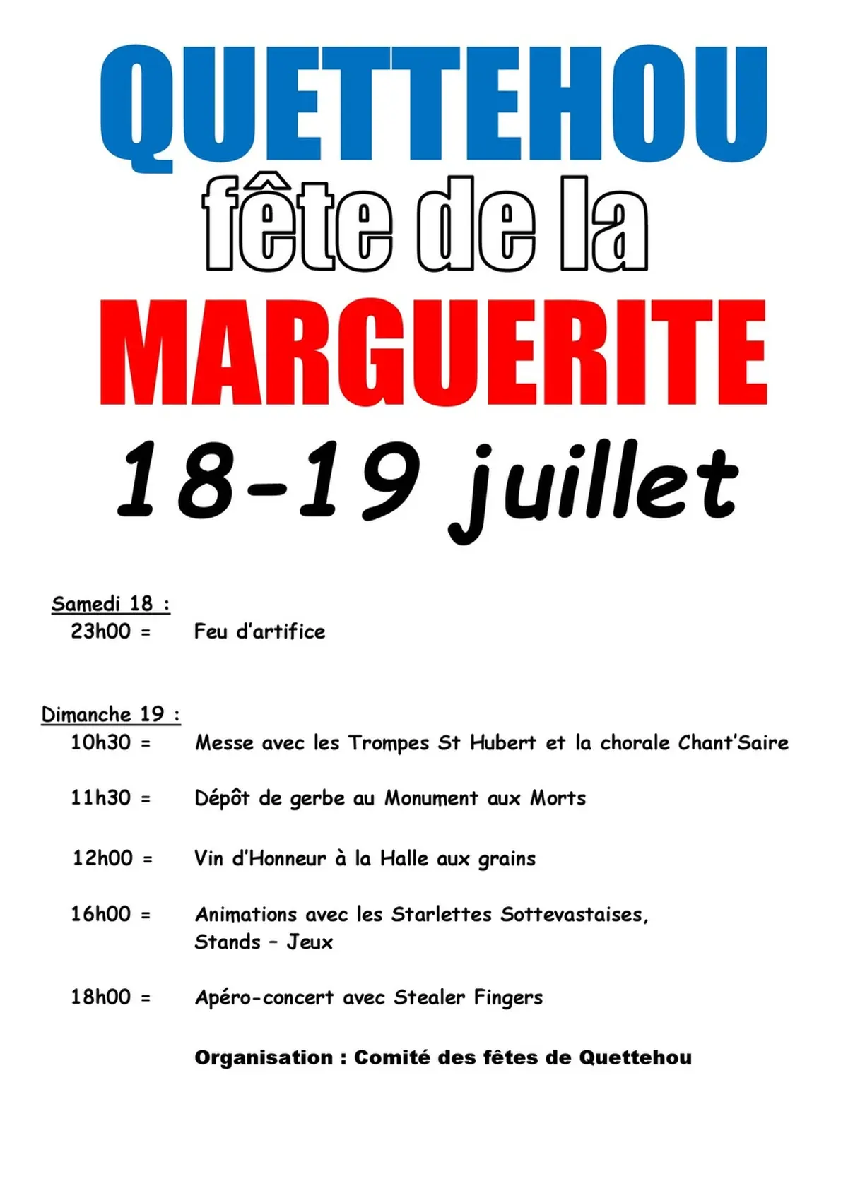 Fête de la Marguerite