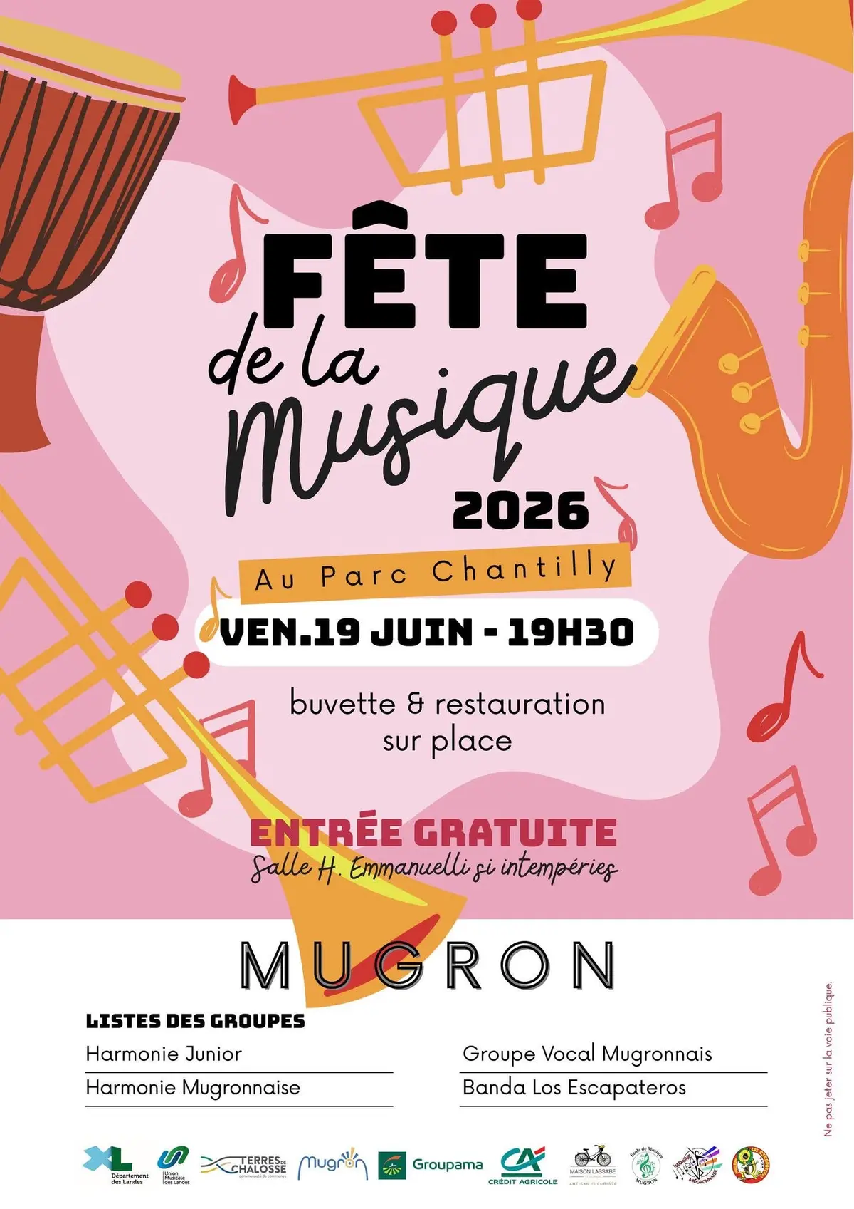 Fête de la musique 2026