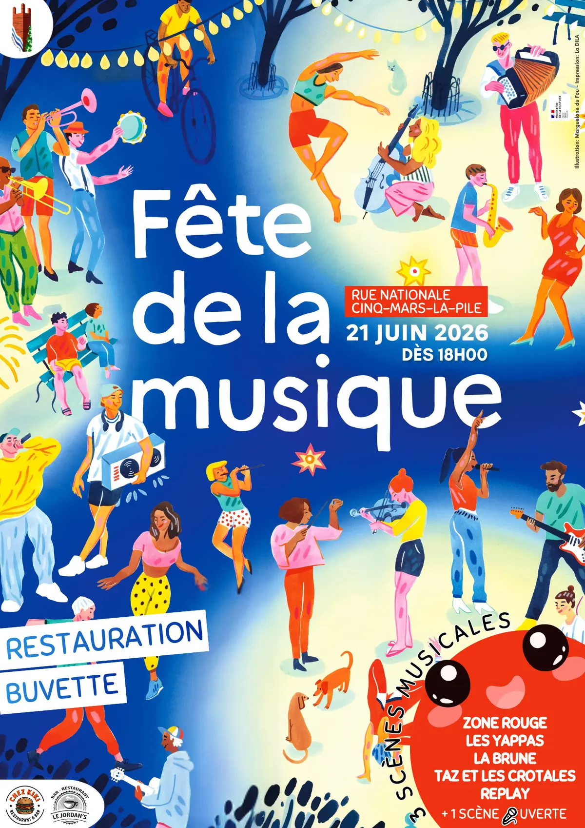 Fête de la Musique à Cinq-Mars-la-Pile