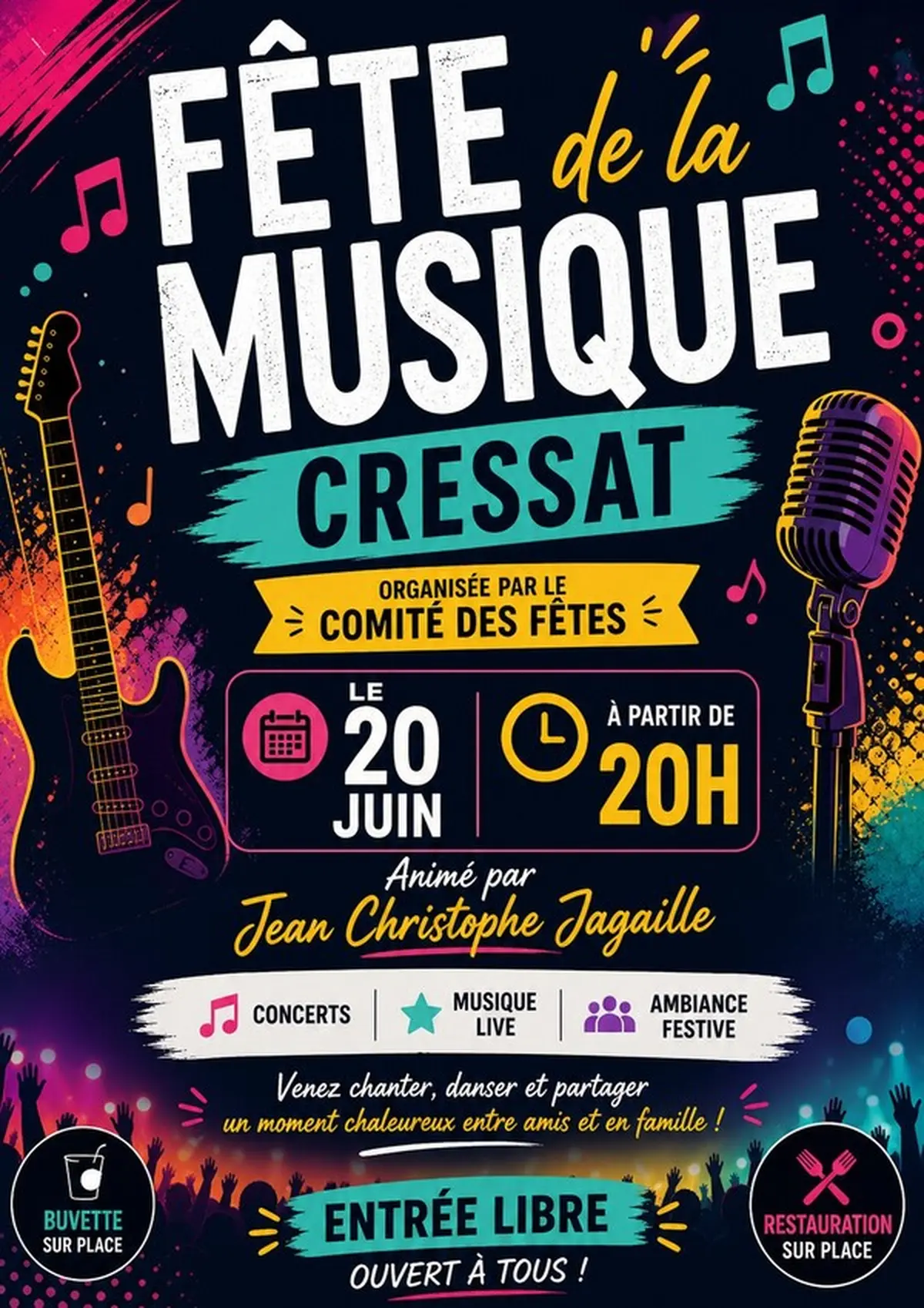 Fête de la Musique à Cressat