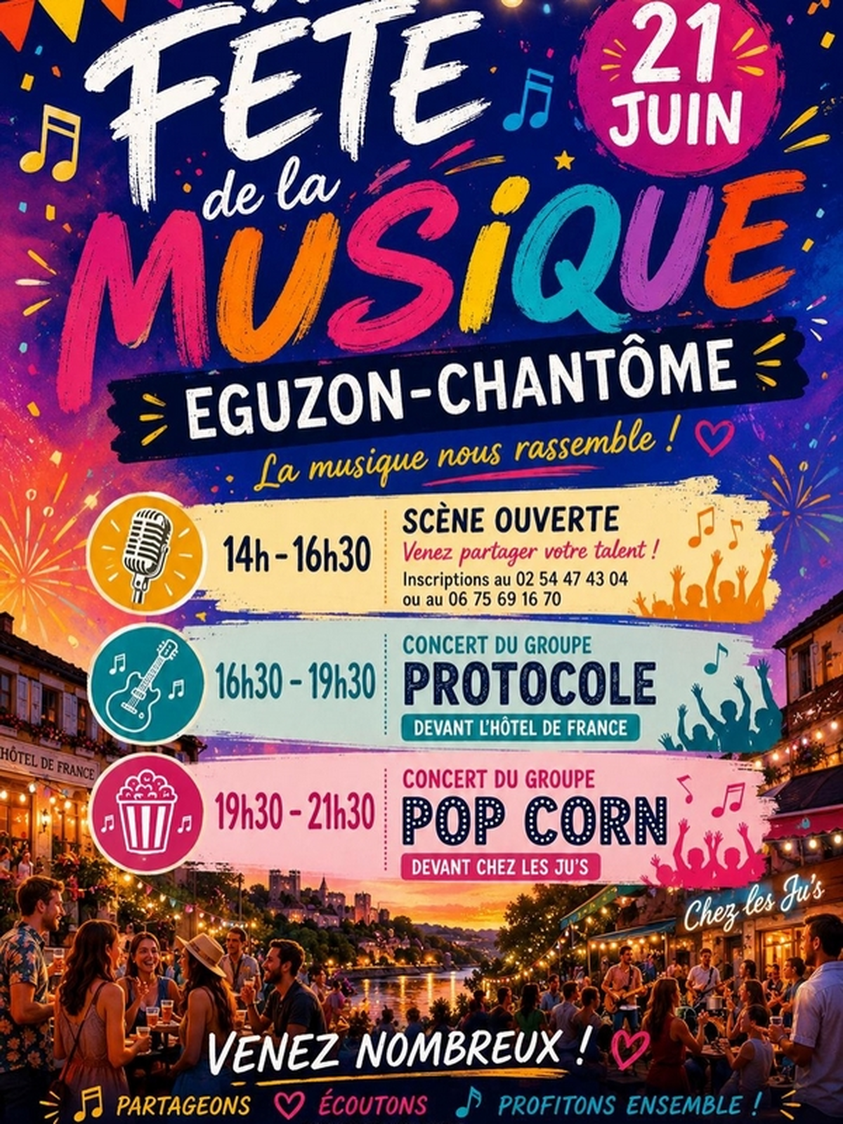 Fête de la Musique à Éguzon