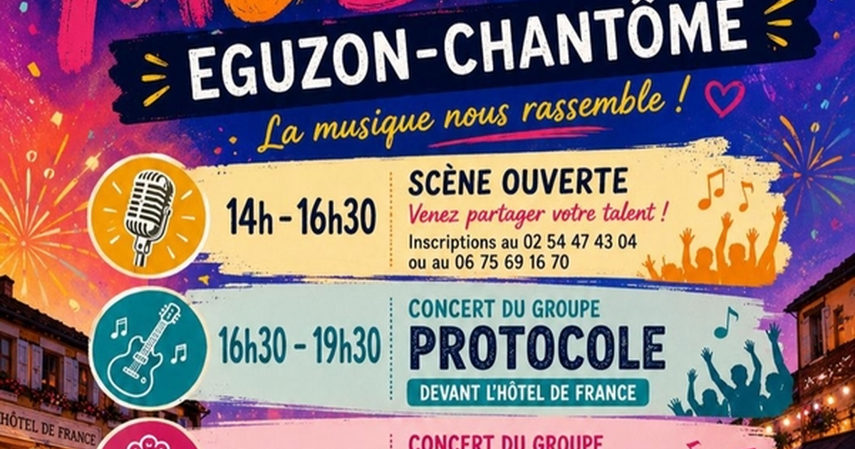 Fête de la Musique à Éguzon