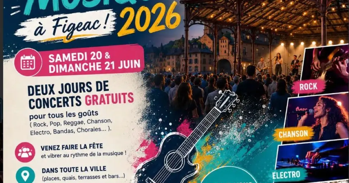 Fête de la musique à Figeac