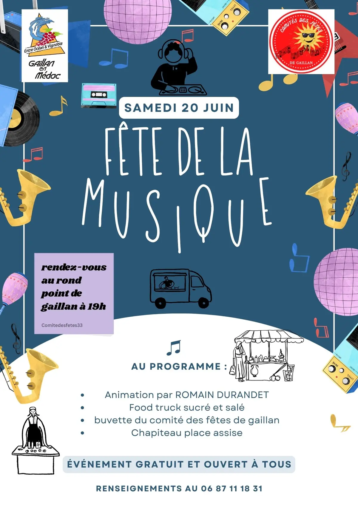Fête de la musique à Gaillan