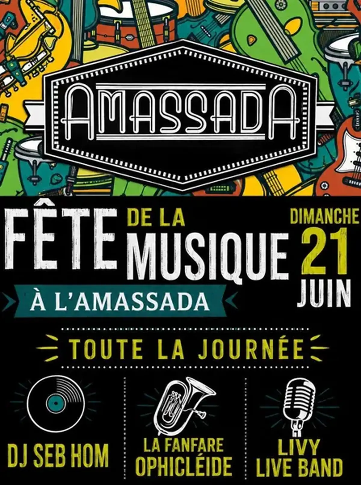 Fête de la musique à l'AmassadA