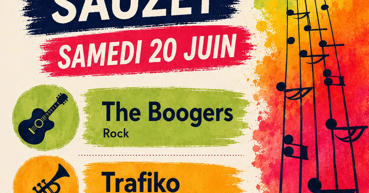 Fête de la Musique à l'auberge de la Tour à Sauzet