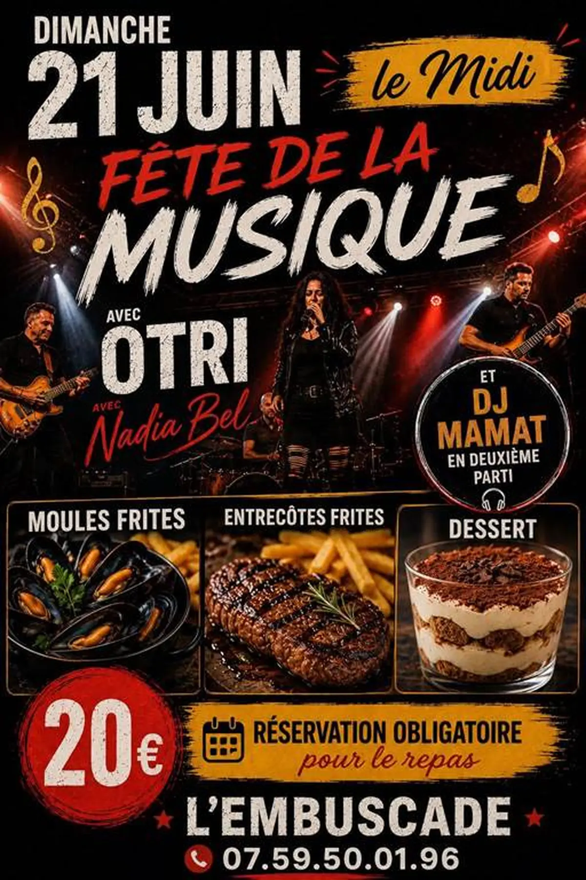 Fête de la musique à l'Embuscade