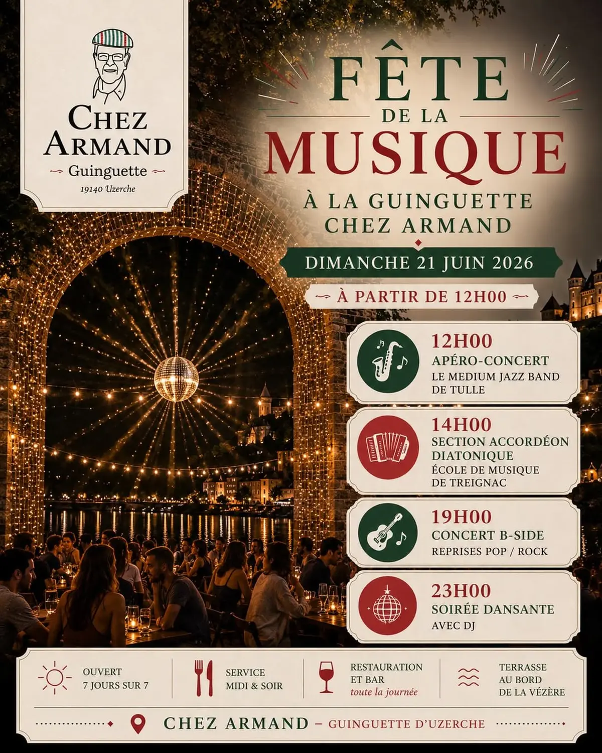 Fête de la Musique à la Guinguette