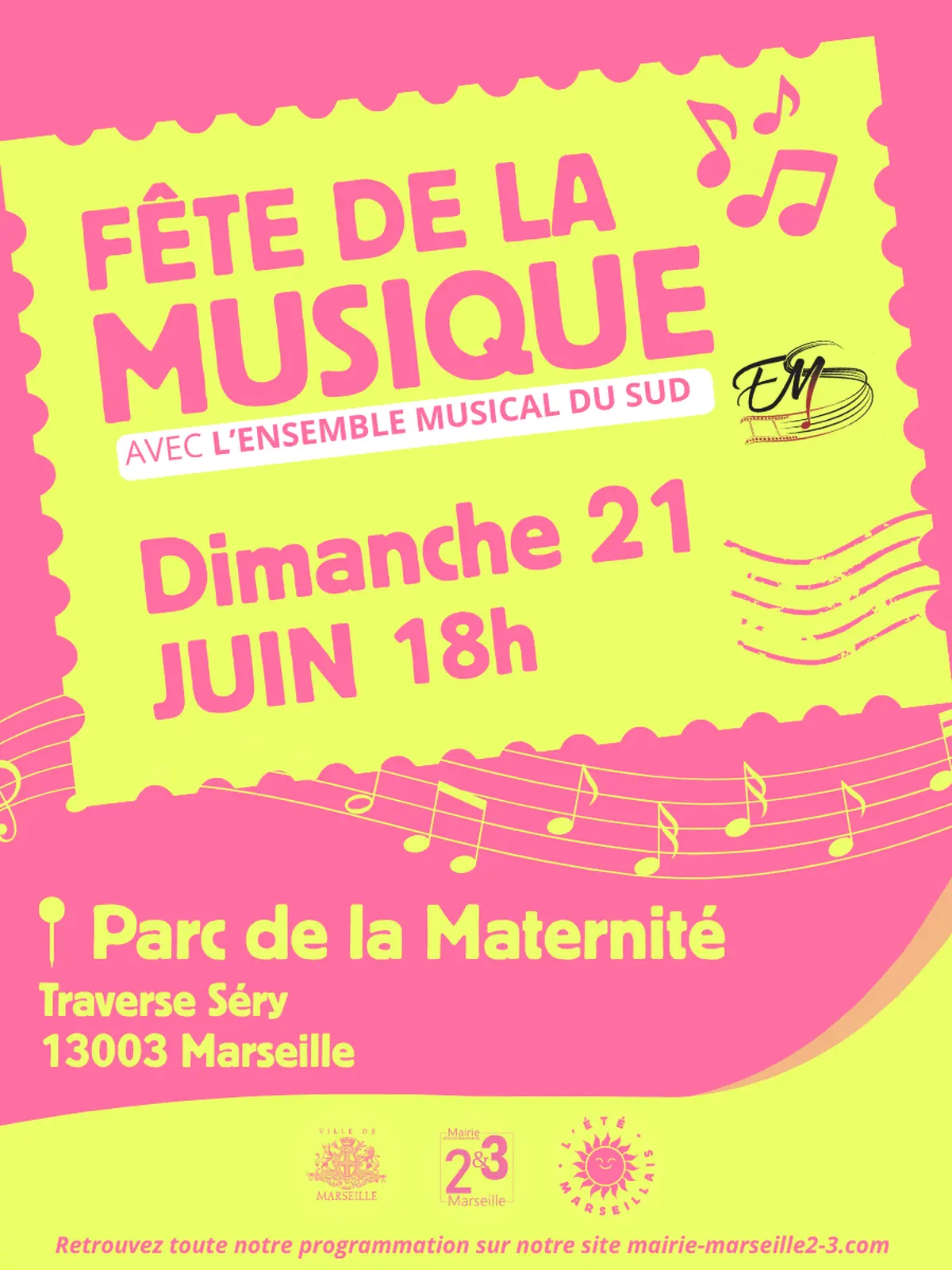 Fête de la musique à la Maternité