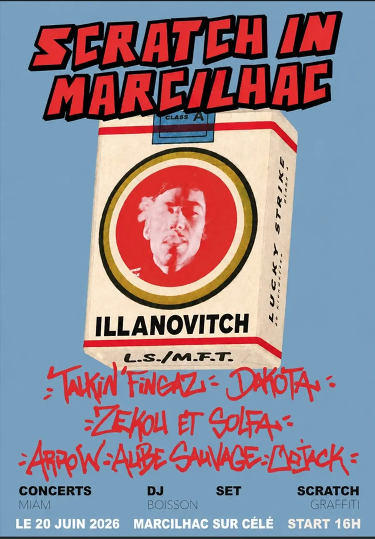 Fête de  la Musique à Marcilhac sur Célé, Scratch in Marcilhac