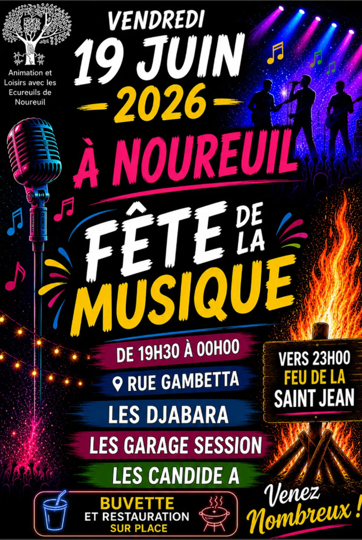 Fête de la Musique à Noureuil