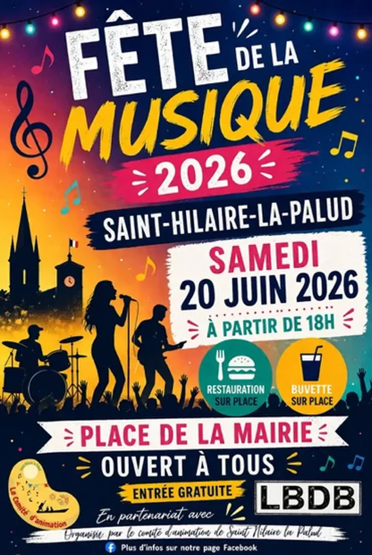 Fête de la Musique à Saint-Hilaire-la-Palud