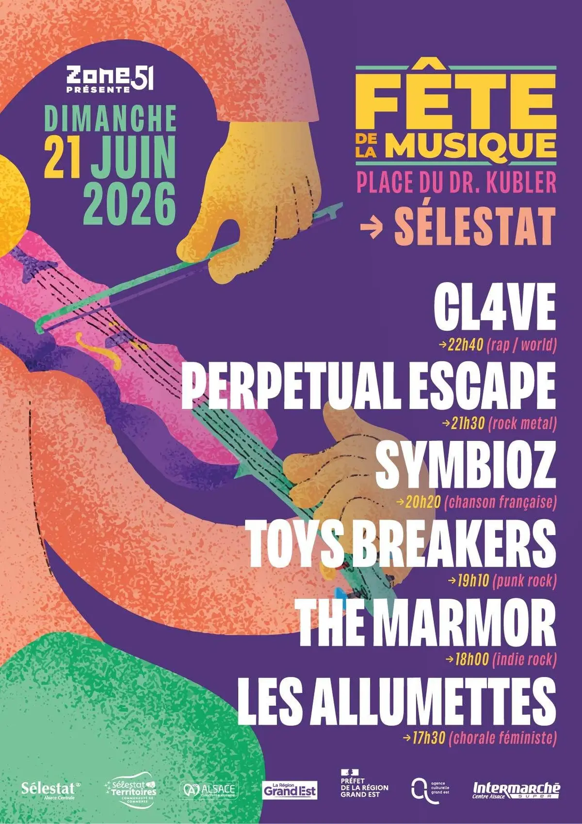 Fête de la Musique à Sélestat 2026