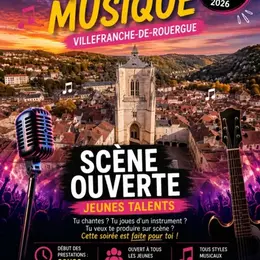 Fête de la Musique à Villefranche - spécial scène ouverte jeunes talents !
