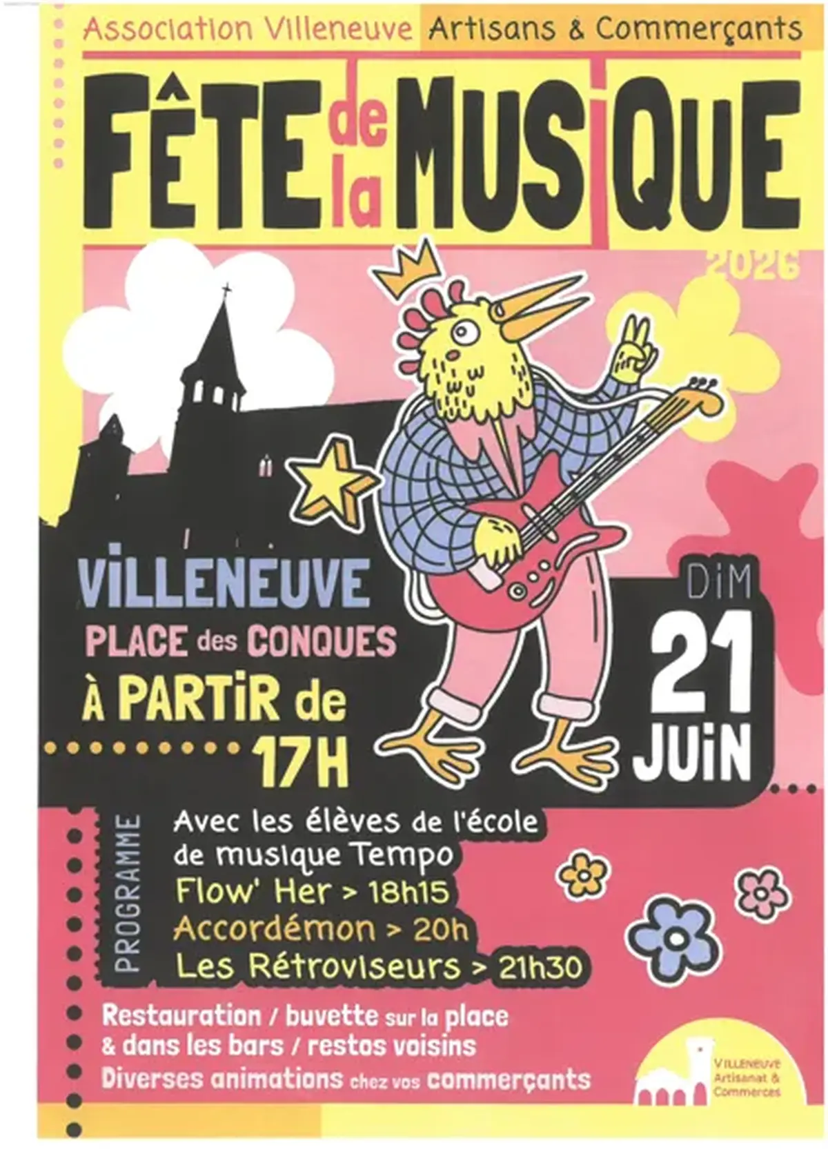 Fête de la Musique à Villeneuve