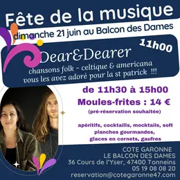 Fête de la musique au Balcon des Dames