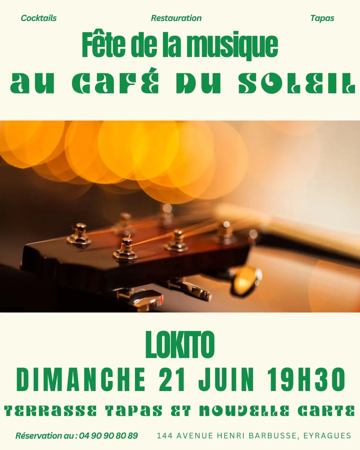 Fête de la Musique au Café du Soleil