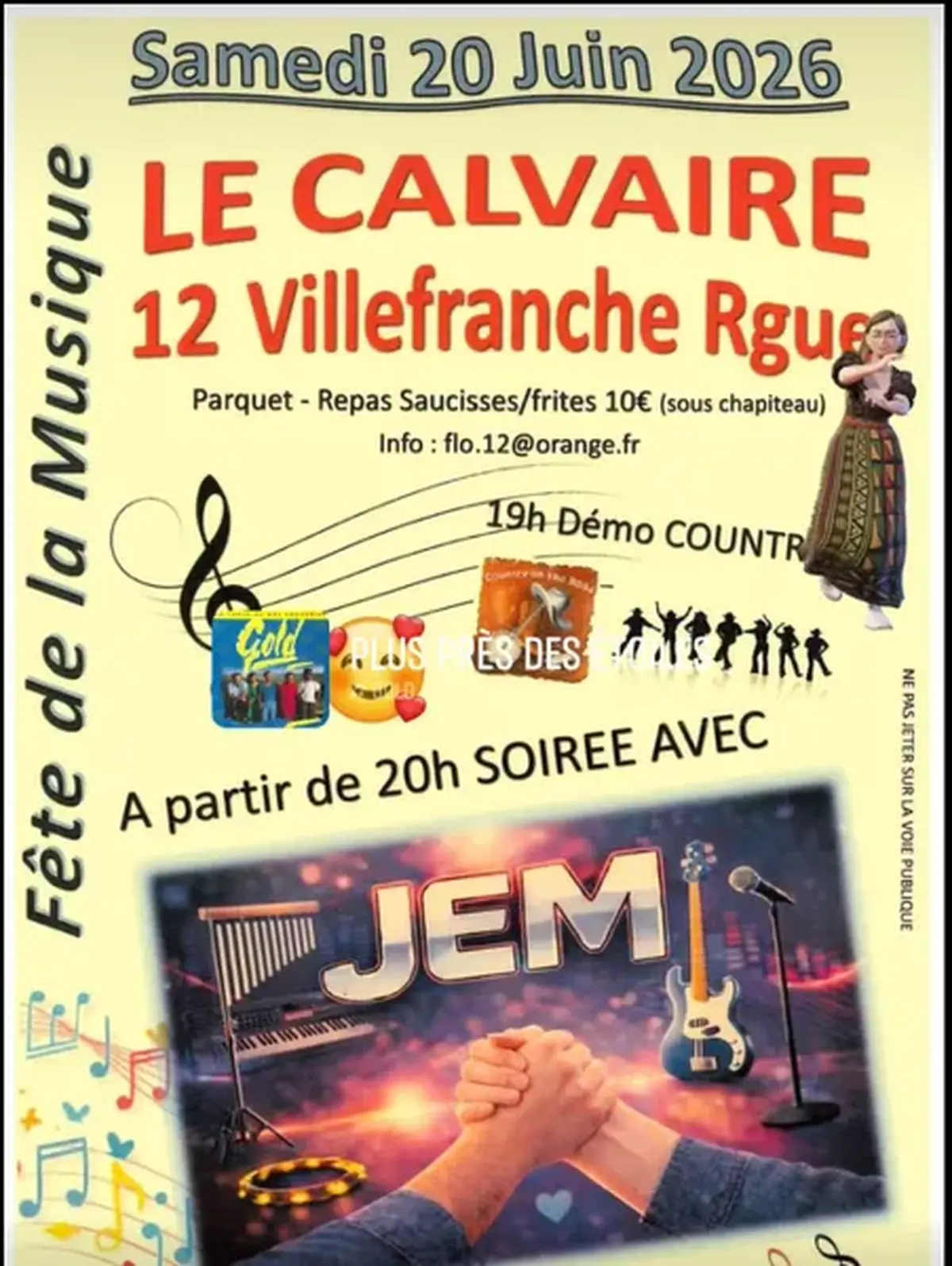 Fête de la musique au Calvaire