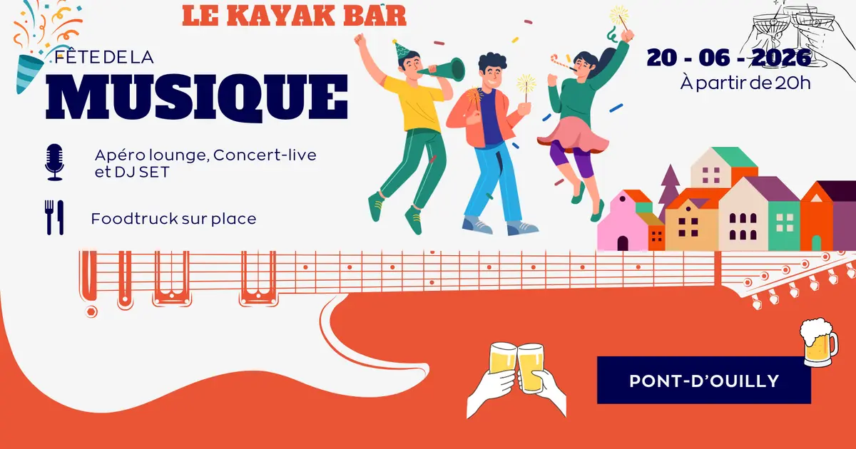 Fête de la musique au Kayak bar