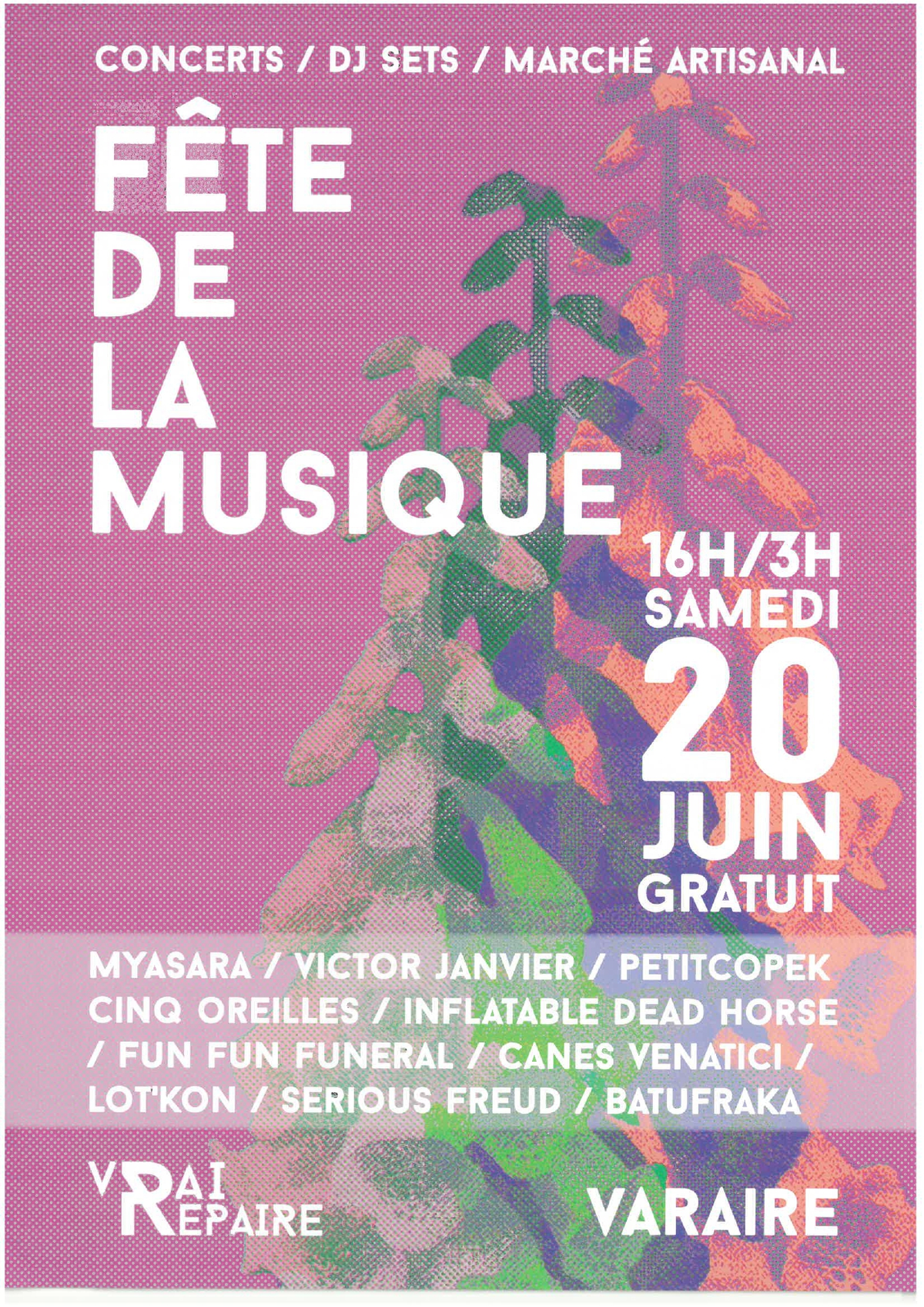 Fête de la musique au Vrai Repaire Festival