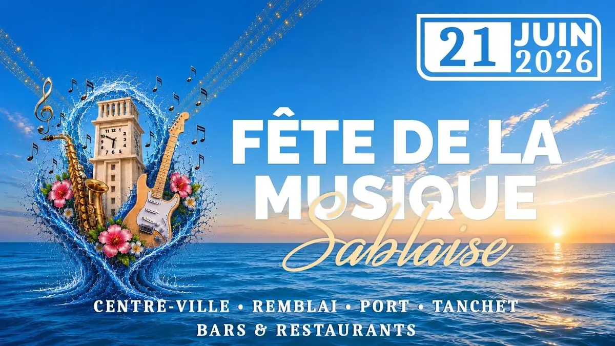 Fête de la Musique 2026 aux Sables d'Olonne : scènes, artistes et programmation