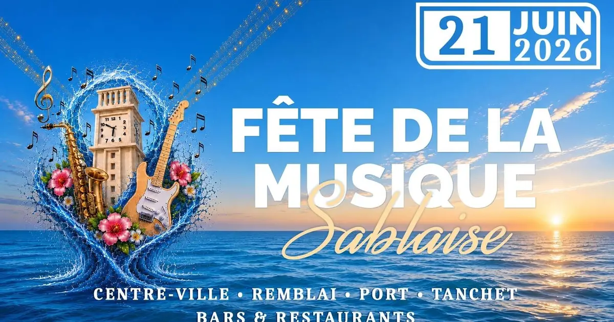 Fête de la Musique 2026 aux Sables d'Olonne : scènes, artistes et programmation