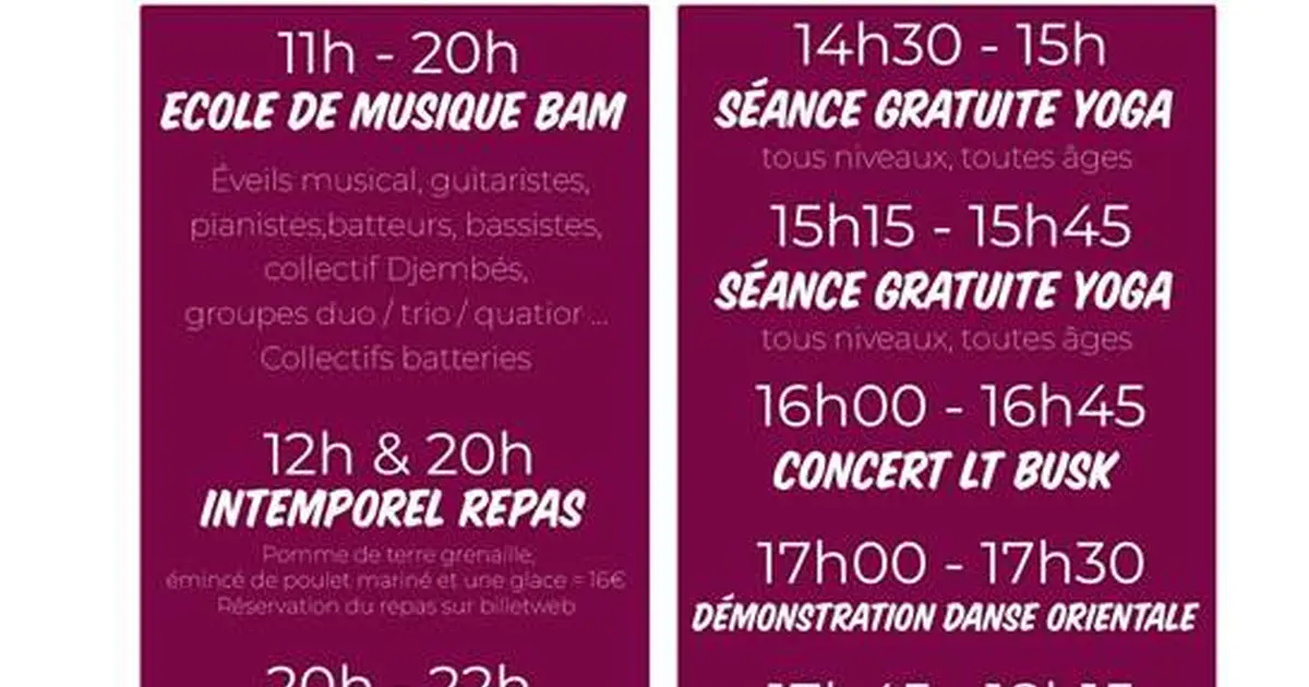 Fête de la musique chez Yauque