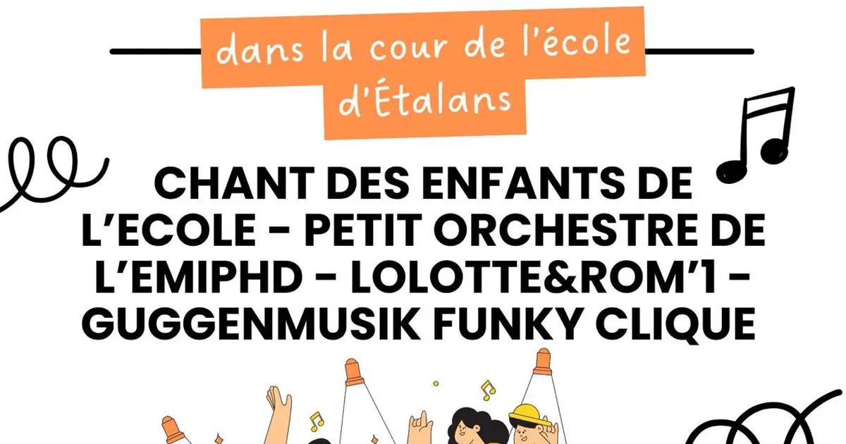 Fête de la musique d'Etalans
