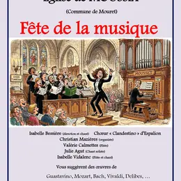 Fête de la musique - église de Mousset