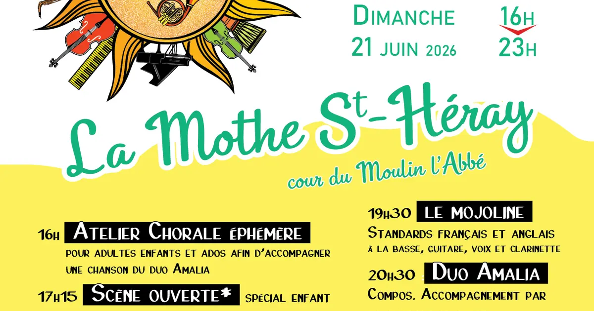 Fête de la musique et des papas