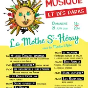 Fête de la musique et des papas