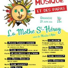 Fête de la musique et des papas